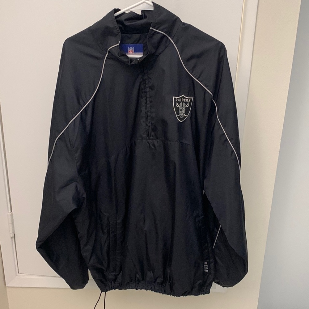 Vintage Oakland Raiders windbreaker size xl